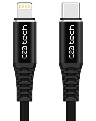 Cable Lighting tipo C color negro